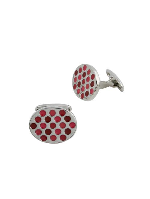 red metal cufflink - 14144268 - Very Small Image - 1