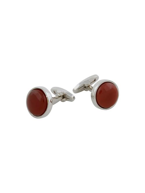 red metal cufflink - 14144565 - Very Small Image - 1