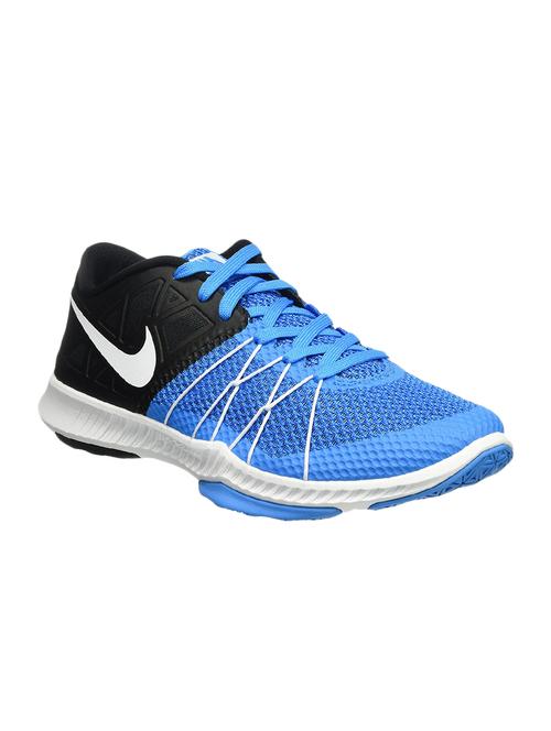 blue mesh lace up sport shoe - 14147117 - Very Small Image - 1