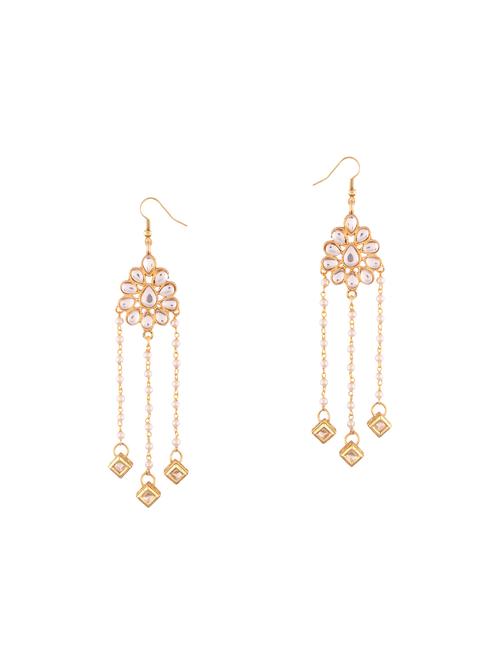 multi colored metal drop earrings - 14148587 - Very Small Image - 1