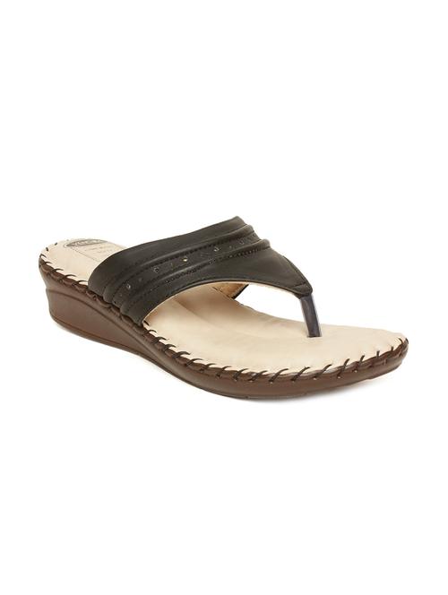 black toe separator slippers - 14150480 - Very Small Image - 1
