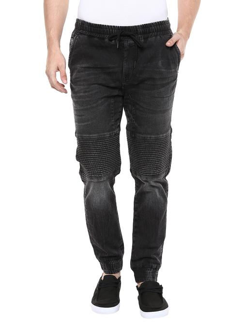 black denim jogger - 14153689 - Very Small Image - 1