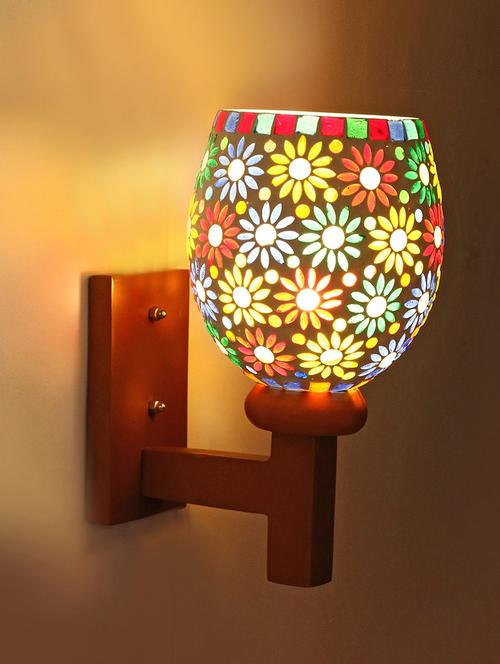 somil colorful decorative mosaic wall lamp ba16 - 14154909 - Very Small Image - 1