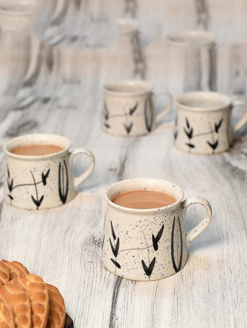 matt work offwhite cup set of 6 - 14154980 - Very Small Image - 1