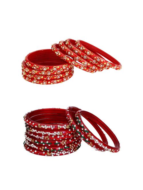 multi colored glass bangle combo - 14159141 - Very Small Image - 1