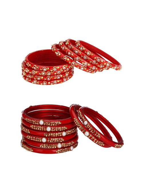 multi colored glass bangle combo - 14159142 - Very Small Image - 1
