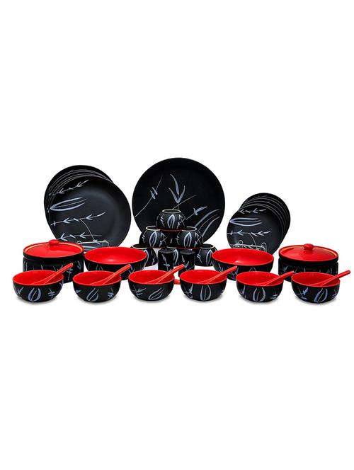 caffeine - handmade ceramic elite black dinner set - 14160394 - Very Small Image - 1