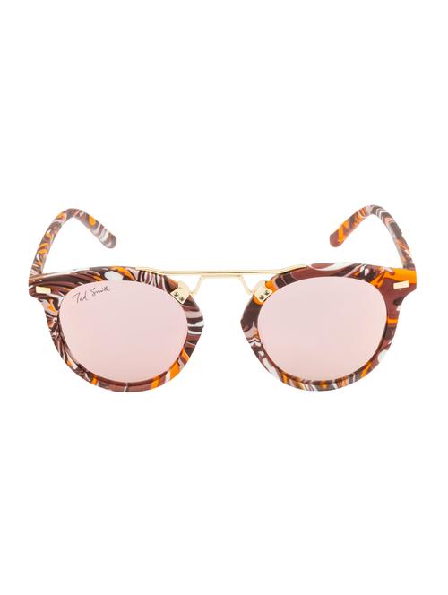 ted smith women round sunglasses (ts-y9928/s_t66) - 14166443 - Very Small Image - 1