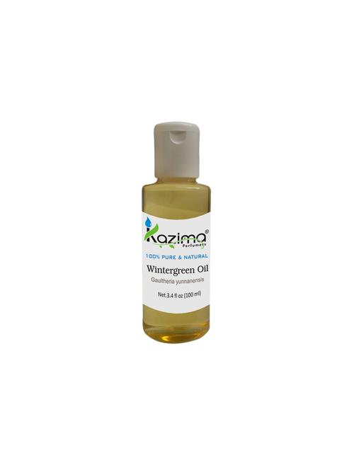 kazima wintergreen essential oil (100ml) 100% pure natural & undiluted for skin care & hair treatment - 14168049 - Very Small Image - 1