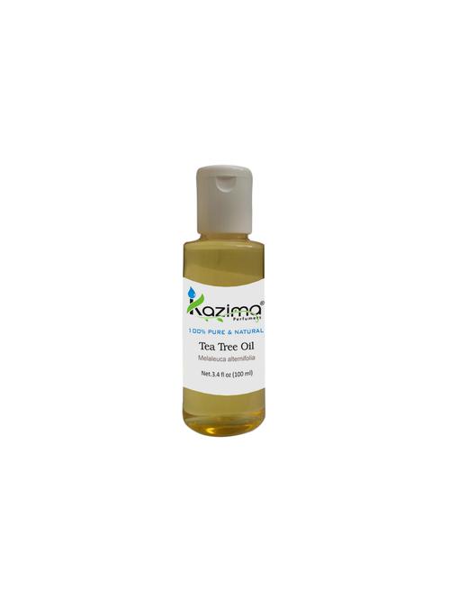 kazima tea tree essential oil (100ml) 100% pure natural & undiluted for skin care & hair treatment - 14168059 - Very Small Image - 1
