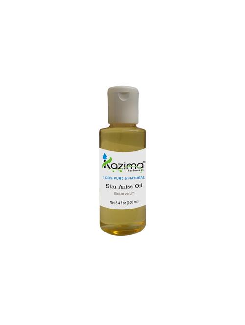 kazima star anise essential oil (100ml) 100% pure natural & undiluted for skin care & hair treatment - 14168060 - Very Small Image - 1