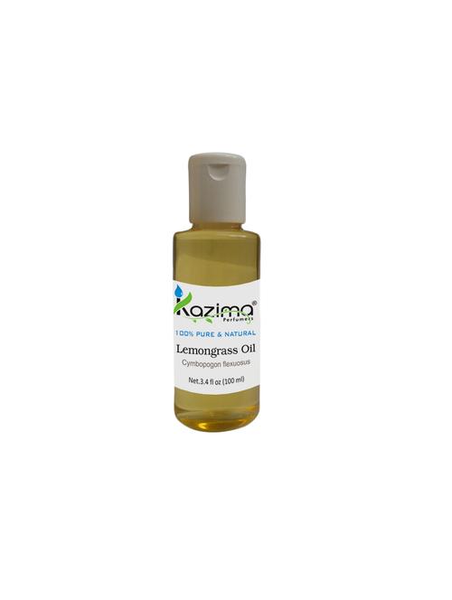 kazima lemongrass essential oil (100ml) 100% pure natural & undiluted for skin care & hair treatment - 14168066 - Very Small Image - 1