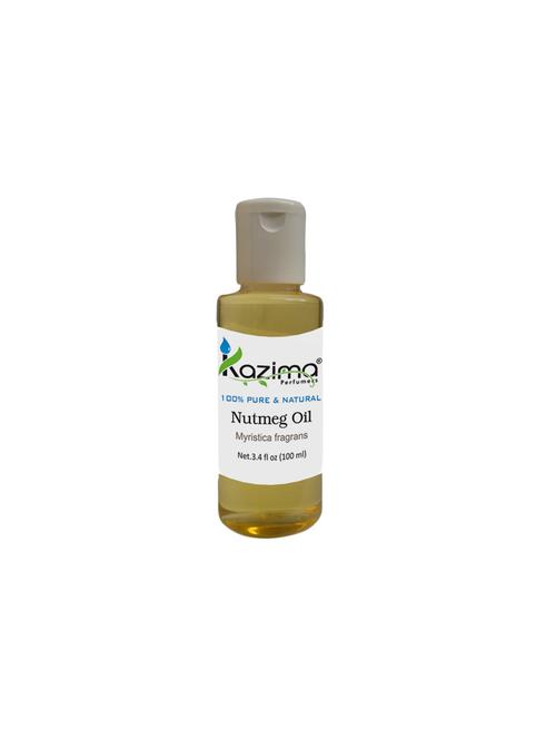 kazima nutmeg essential oil (100ml) 100% pure natural & undiluted for skin care & hair treatment - 14168093 - Very Small Image - 1