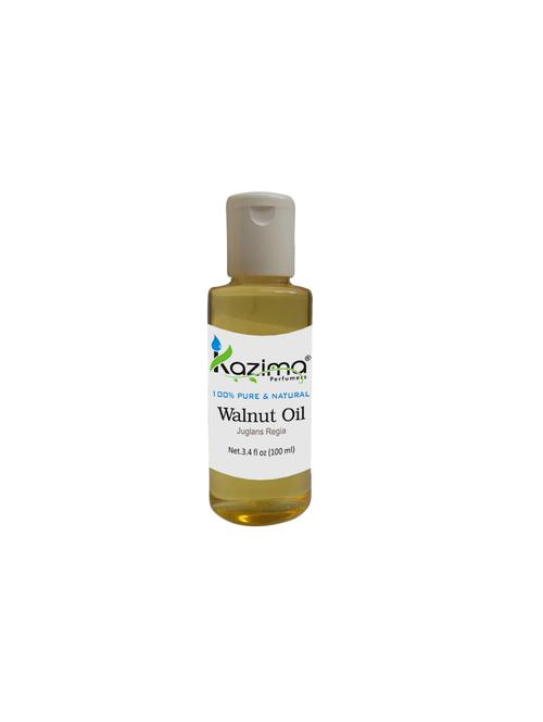 kazima walnut cold pressed carrier oil (100ml) 100% pure natural & undiluted for skin care & hair treatment - 14168101 - Very Small Image - 1