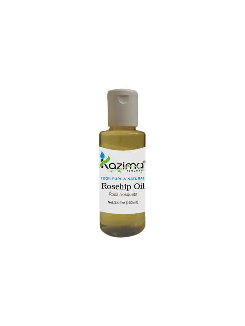 kazima rosehip cold pressed carrier oil (100ml) 100% pure natural & undiluted for skin care & hair treatment - 14168123 - Very Small Image - 1