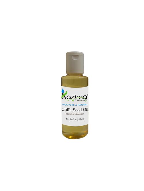 kazima chilli seed essential oil (100ml) 100% pure natural & undiluted for skin care & hair treatment - 14168128 - Very Small Image - 1