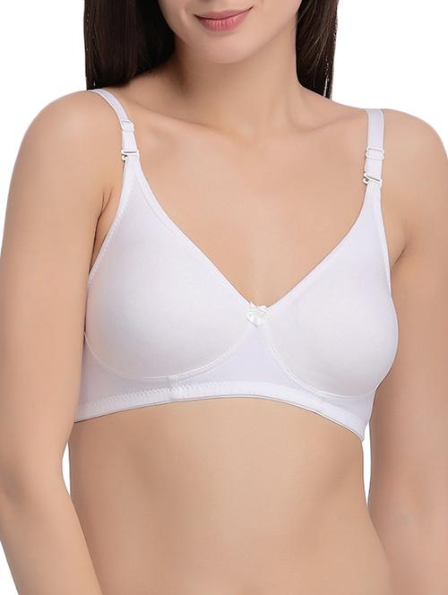 white cotton tshirt bra - 14168385 - Very Small Image - 1