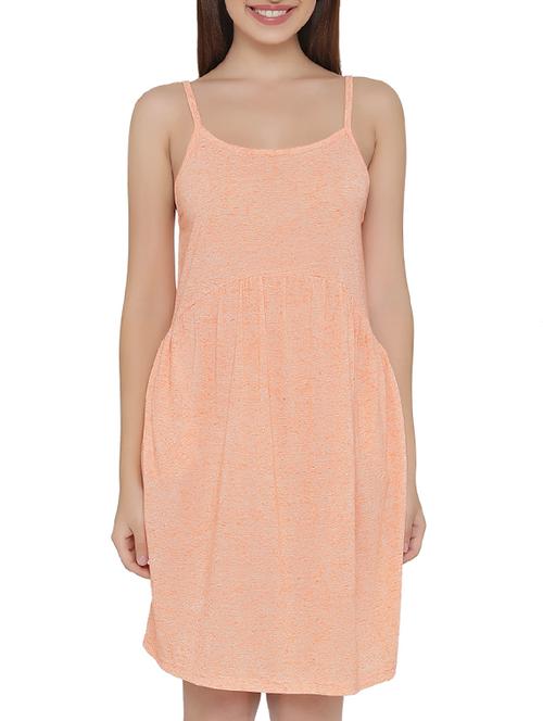 orange cotton blend sleepshirt - 14168457 - Very Small Image - 1