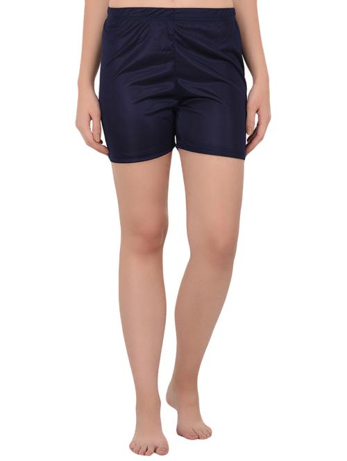 navy blue polyester short - 14168517 - Very Small Image - 1