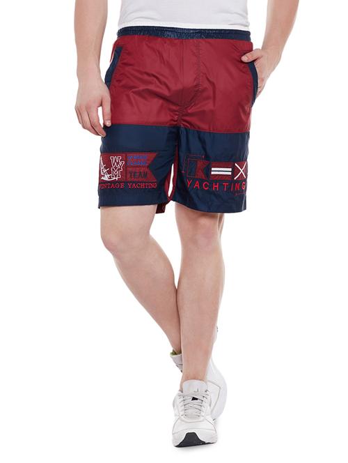red cotton shorts - 14168911 - Very Small Image - 1