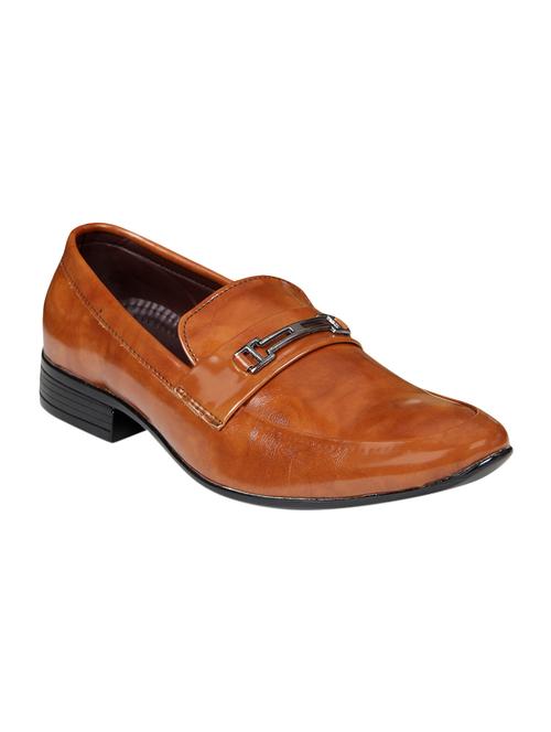 tan leatherette slip on - 14170026 - Very Small Image - 1