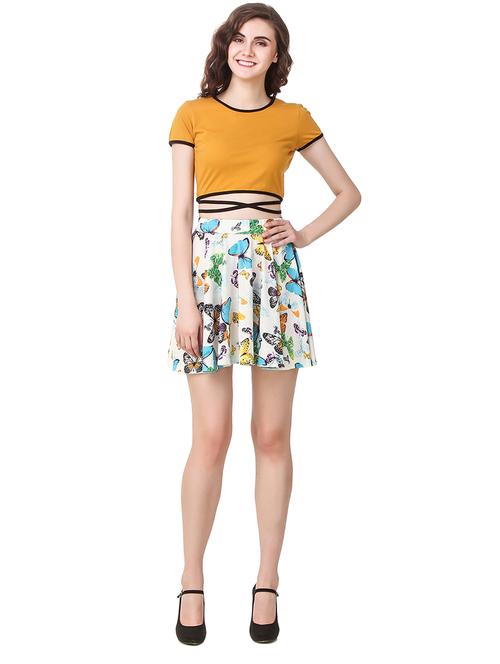 multi colored top and skirt set - 14171185 - Very Small Image - 1