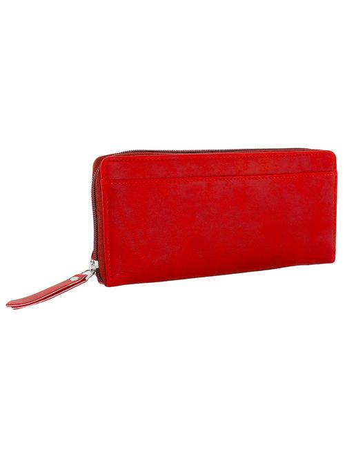 red leatherette regular clutch - 14172610 - Very Small Image - 1