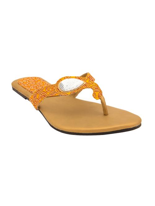 yellow toe separator sandal - 14174073 - Very Small Image - 1