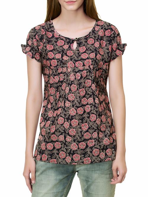 multi colored cotton top - 14175736 - Very Small Image - 1