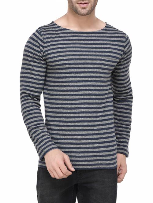 blue cotton t-shirt - 14177688 - Very Small Image - 1