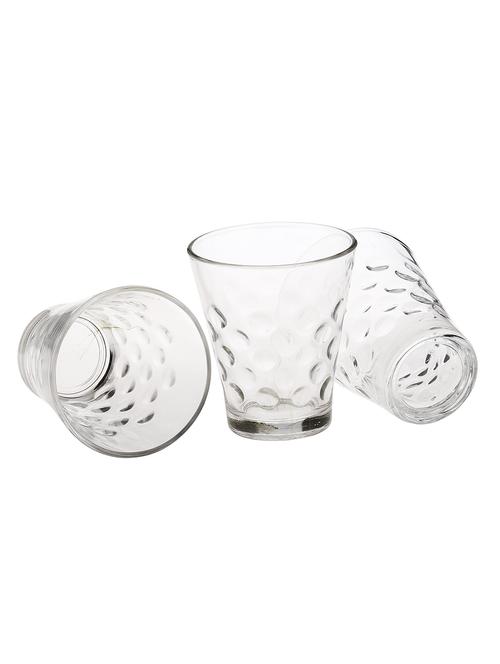 somil new stylish & designer baverage tumbler multipurpose clear glass (set of 6)-gl31 - 14184909 - Very Small Image - 1