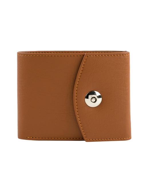 brown leatherette wallet - 14185219 - Very Small Image - 1