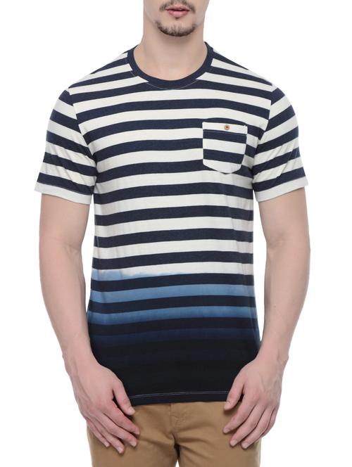 blue cotton t-shirt - 14185242 - Very Small Image - 1