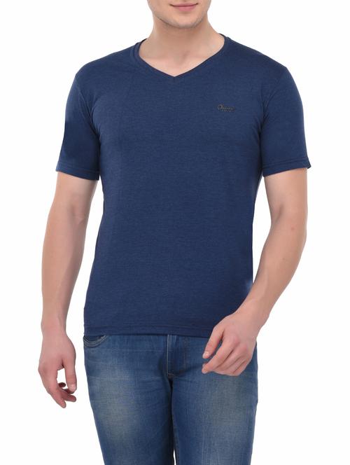 blue cotton t-shirt - 14194220 - Very Small Image - 1