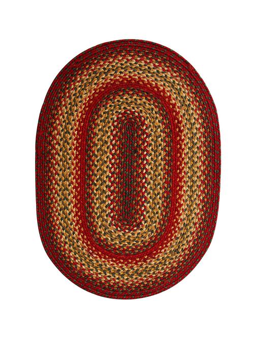 homespice decor cider barn jute braided oval rug - 14195166 - Very Small Image - 1