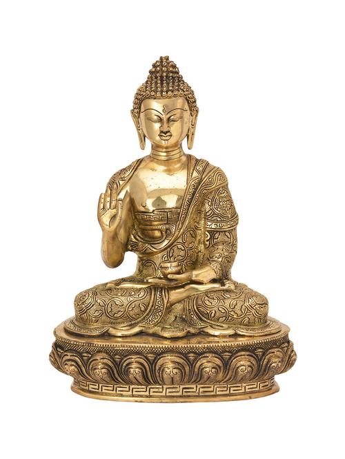 decorative god statue of buddha handicrafts product - 14198422 - Very Small Image - 1