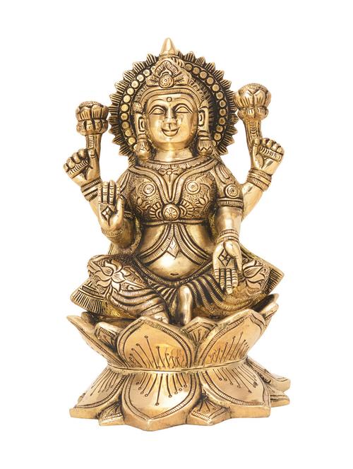 decorative statue of laxmi handicrafts product - 14198428 - Very Small Image - 1