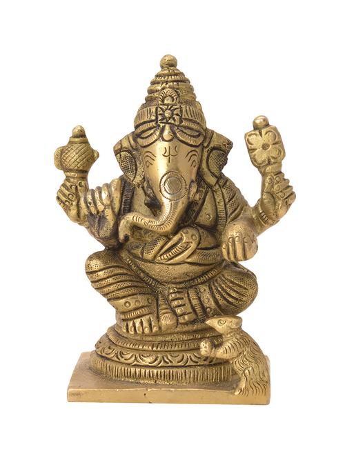 decorative idol of ganesh handicrafts product - 14198475 - Very Small Image - 1