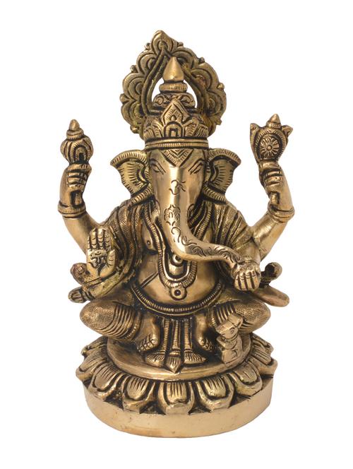 decorative statue of ganesh handicrafts product - 14198493 - Very Small Image - 1