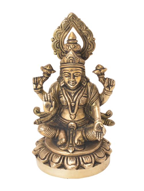 decorative goddess statue of laxmi handicrafts product - 14198496 - Very Small Image - 1