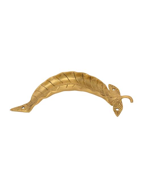 decorative handicraft leaf door handle - 14198562 - Very Small Image - 1