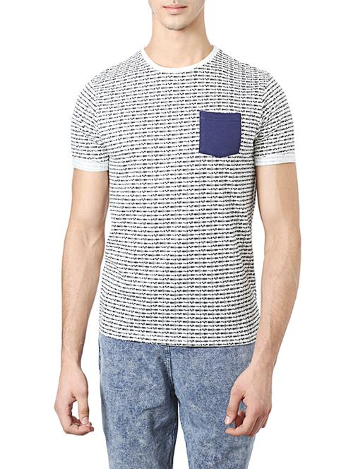 blue cotton t-shirt - 14204762 - Very Small Image - 1