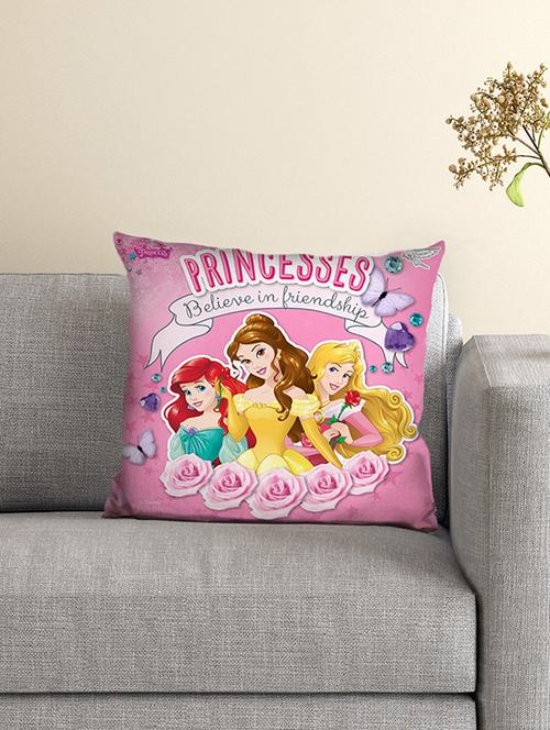 disney princess polyester 2 side printed filled cushion - 14205836 - Very Small Image - 1