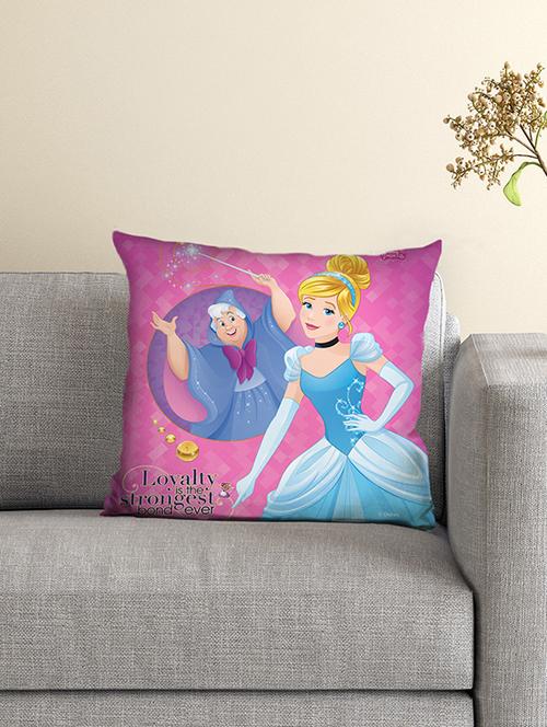 disney princess polyester 2 side printed filled cushion - 14205837 - Very Small Image - 1