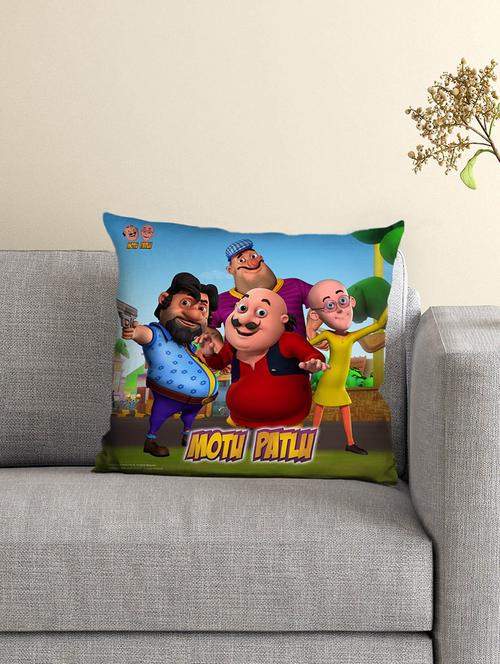 motu patlu polyester 2 side printed filled cushion - 14205842 - Very Small Image - 1