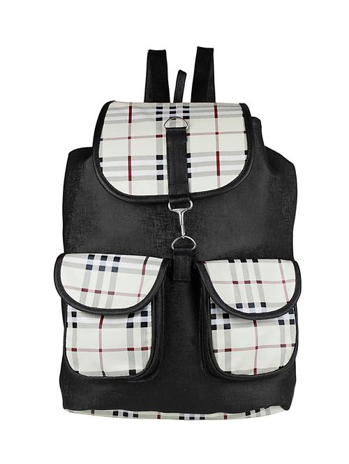 black leatherette backpack - 14206753 - Very Small Image - 1