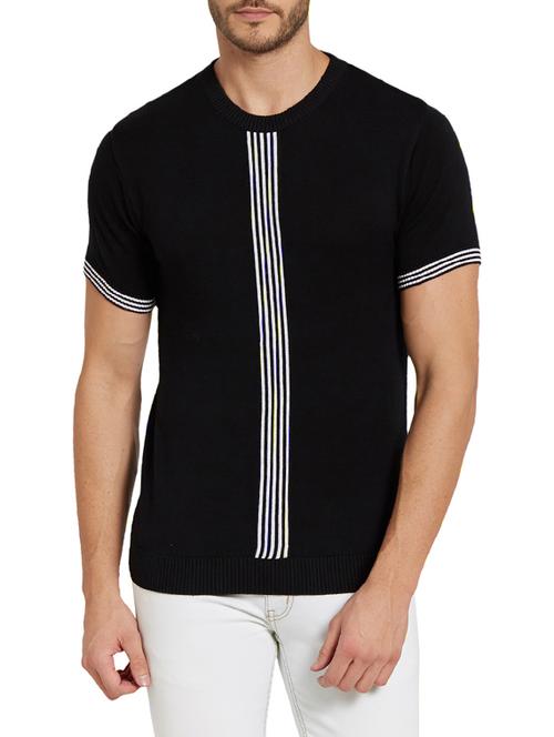 monochrome black cotton t-shirt - 14209222 - Very Small Image - 1