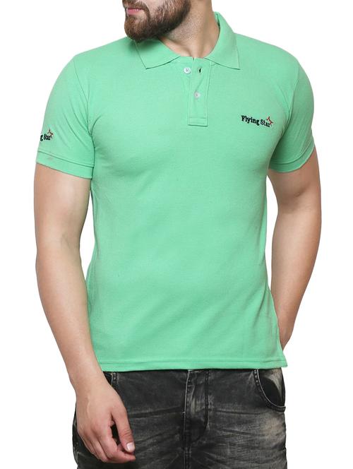 turquoise cotton t-shirt - 14211609 - Very Small Image - 1
