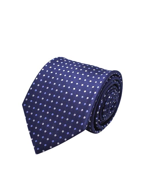 blue micro fiber tie - 14212884 - Very Small Image - 1