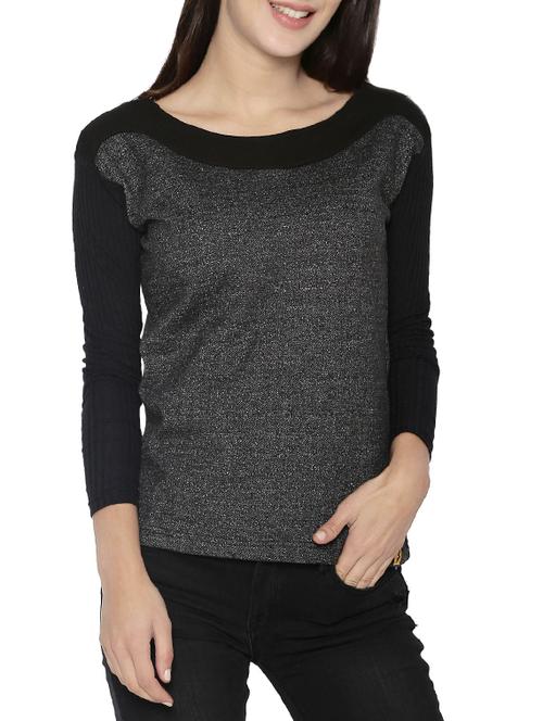 women's color block sweatshirt - 14213228 - Very Small Image - 1